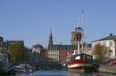 Copenhagen canal and lightship